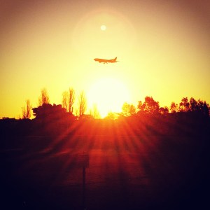 I have no running related photos at all! But this is one I took a while back of the oval I ran around! 