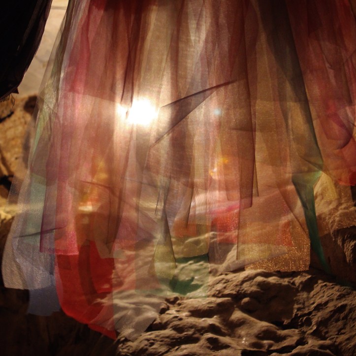 Altar hidden with in the cave