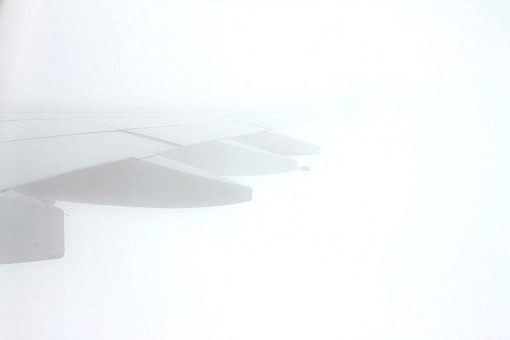 Foggy flight